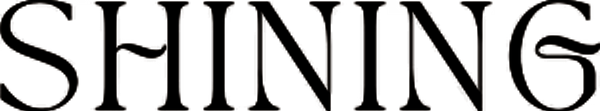 The word 'SHINING' in a bold, black font on a white background